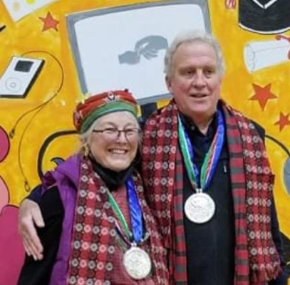 Cornell University anthropologists David Holmberg and Kathryn March received the 2021 Sir Edmund Hillary Mountain Legacy Medals